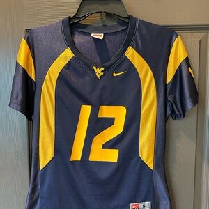 Like-New WVU Nike Football Sports Jersey